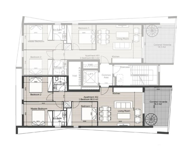 3 Bedroom Apartment for Sale in Limassol – Agia Zoni