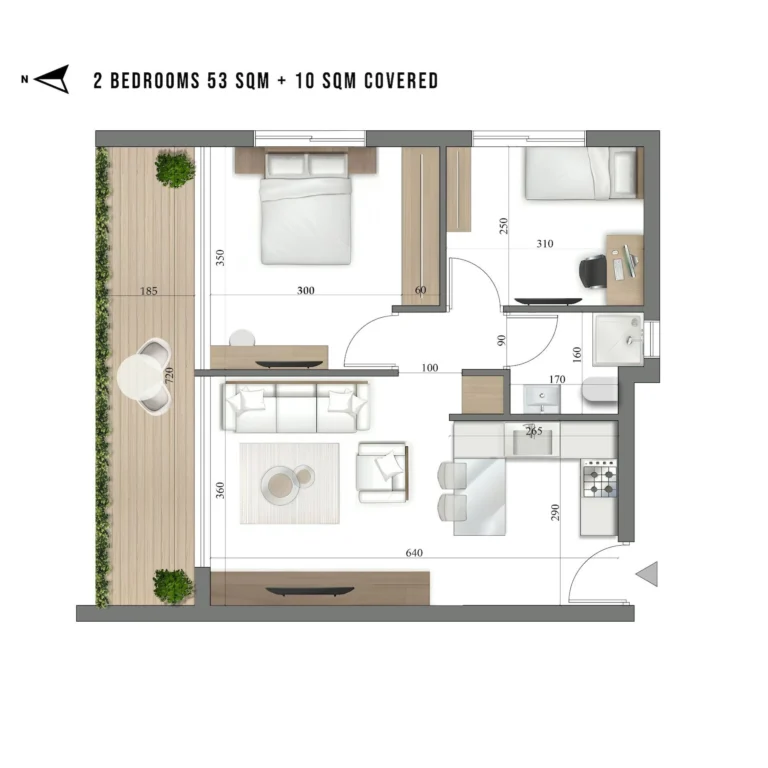 35m² Apartment for Sale in Limassol District