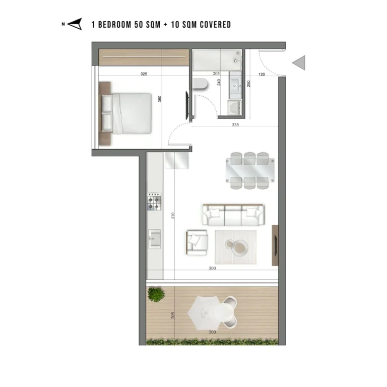 35m² Apartment for Sale in Limassol District