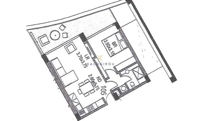 1 Bedroom Apartment for Sale in Agia Thekla, Famagusta District