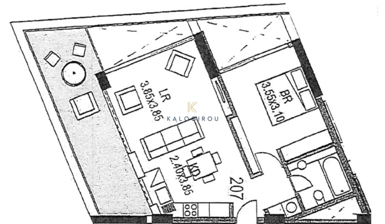1 Bedroom Apartment for Sale in Agia Thekla, Famagusta District