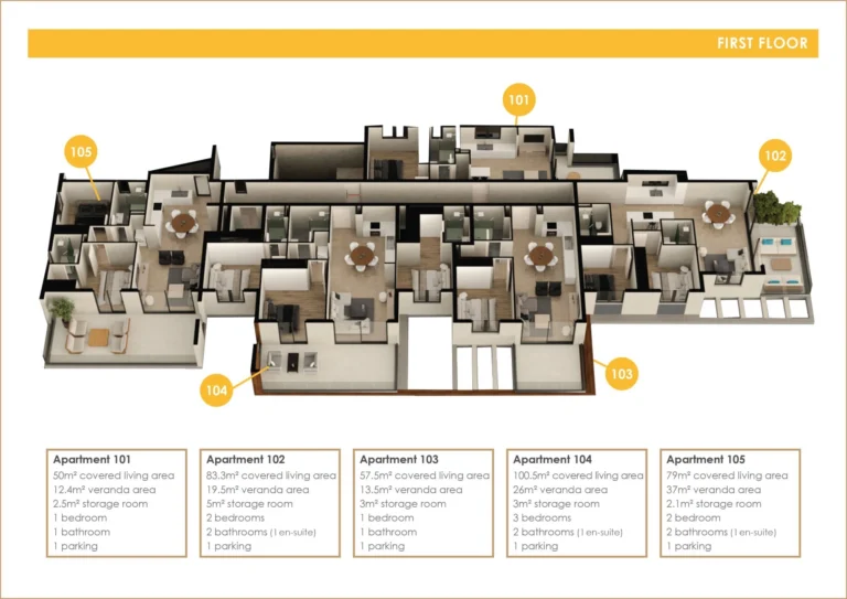 2 Bedroom Apartment for Sale in Oroklini, Larnaca District