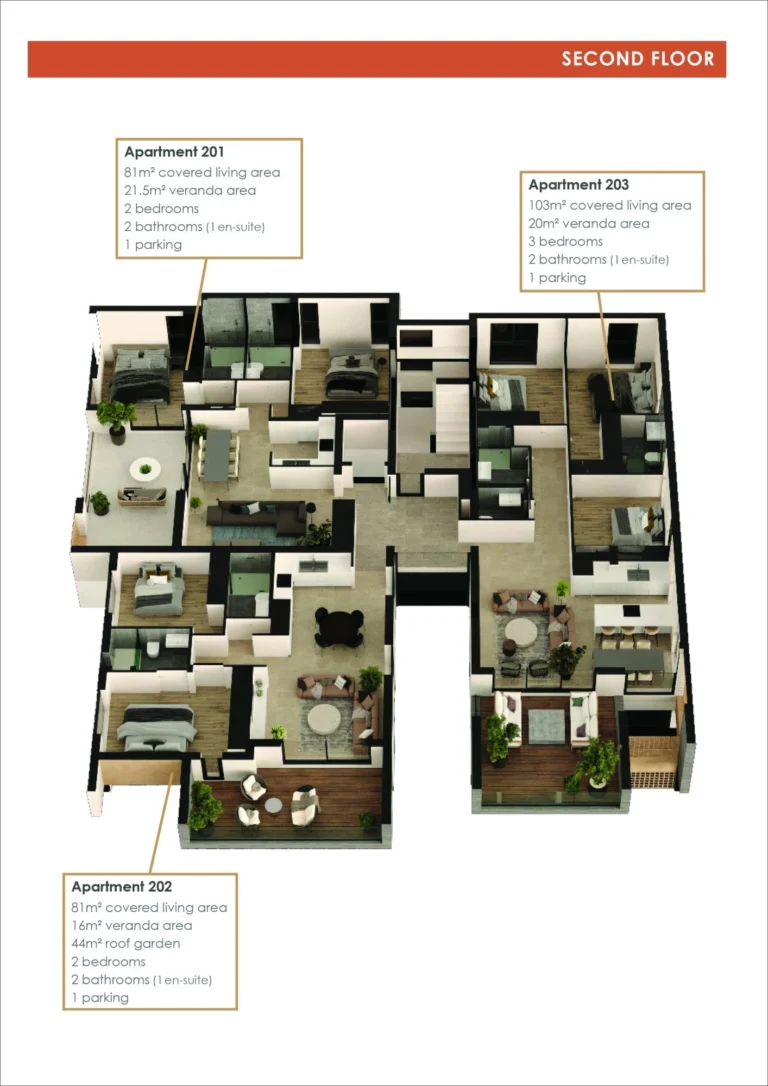 3 Bedroom Apartment for Sale in Aradippou, Larnaca District