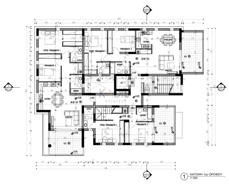 2 Bedroom Apartment for Sale in Aradippou, Larnaca District