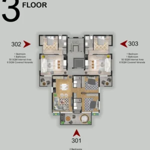 1 Bedroom Apartment for Sale in Limassol – Mesa Geitonia