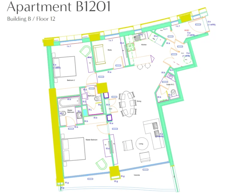2 Bedroom Apartment for Sale in Potamos Germasogeias, Limassol District