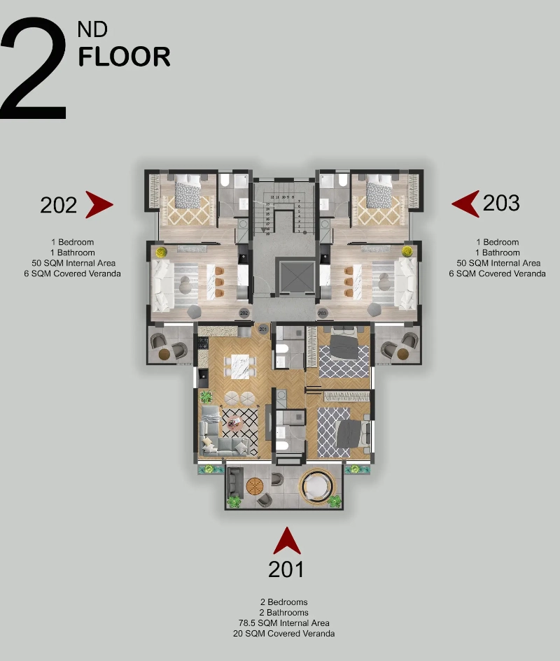 2 Bedroom Apartment for Sale in Limassol – Mesa Geitonia
