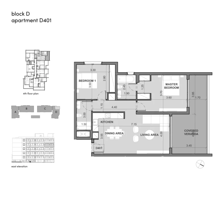 2 Bedroom Apartment for Sale in Larnaca – Agios Nikolaos, Limassol District