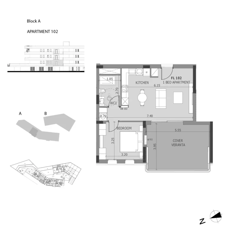 1 Bedroom Apartment for Sale in Agios Tychonas, Limassol District
