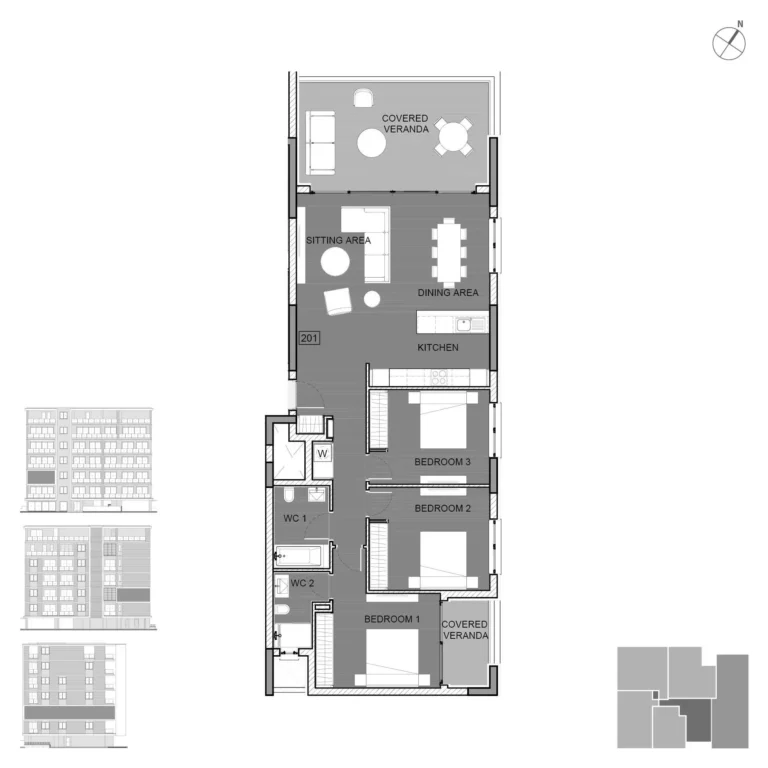 3 Bedroom Apartment for Sale in Germasogeia, Limassol District