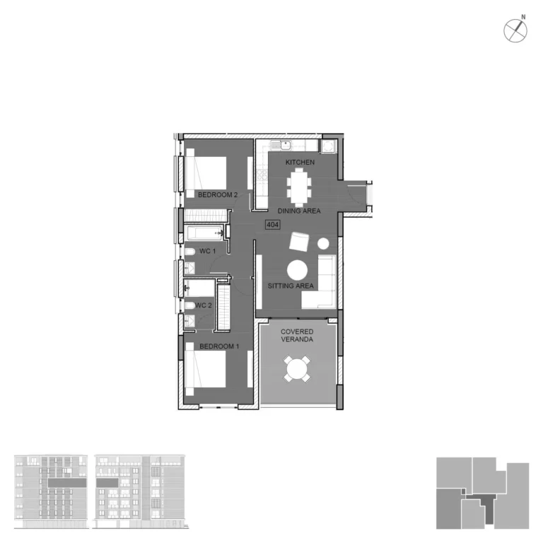 2 Bedroom Apartment for Sale in Germasogeia, Limassol District