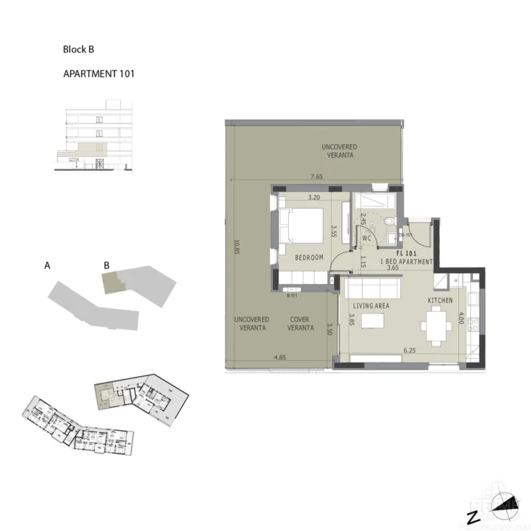 1 Bedroom Apartment for Sale in Agios Tychonas, Limassol District