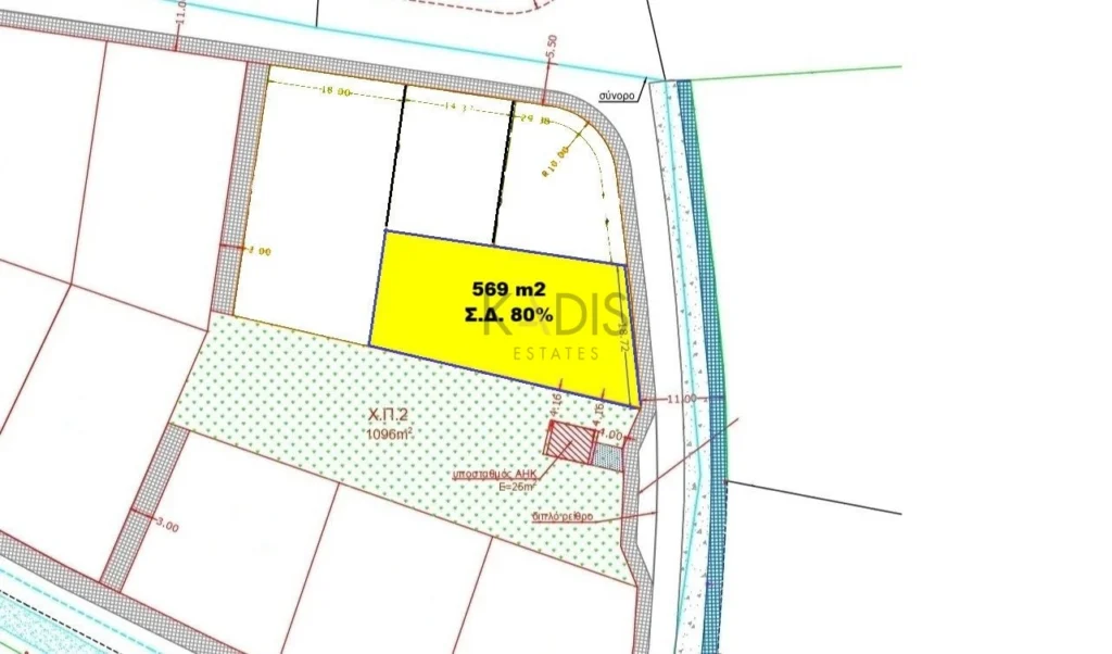 569m² Plot for Sale in Nicosia District