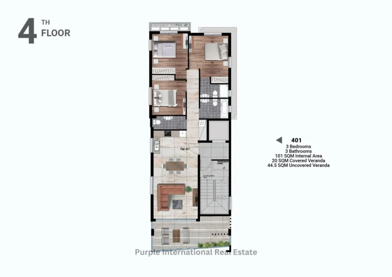 3 Bedroom Apartment for Sale in Faneromeni, Larnaca District