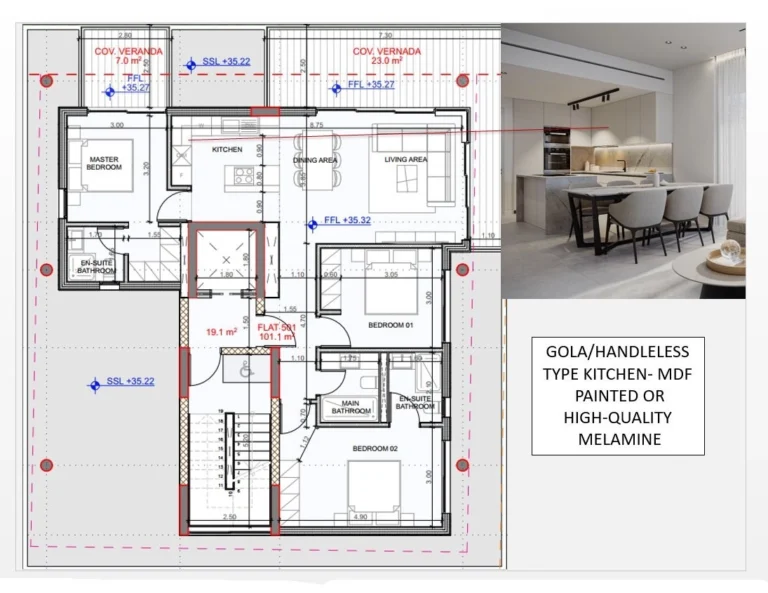 3 Bedroom Apartment for Sale in Larnaca District