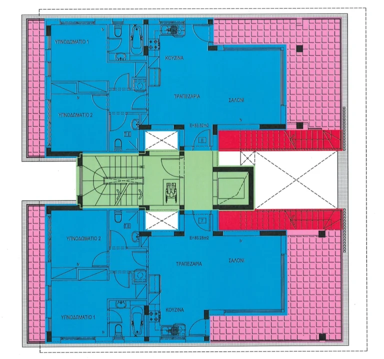 3 Bedroom Apartment for Sale in Larnaca – Agios Nikolaos, Limassol District