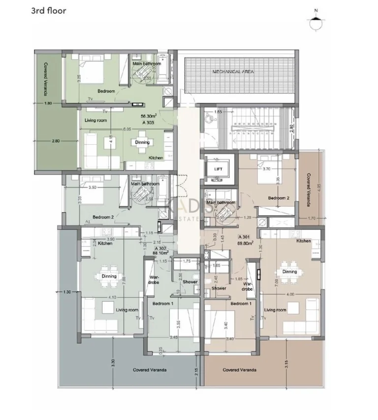 2 Bedroom Apartment for Sale in Limassol District