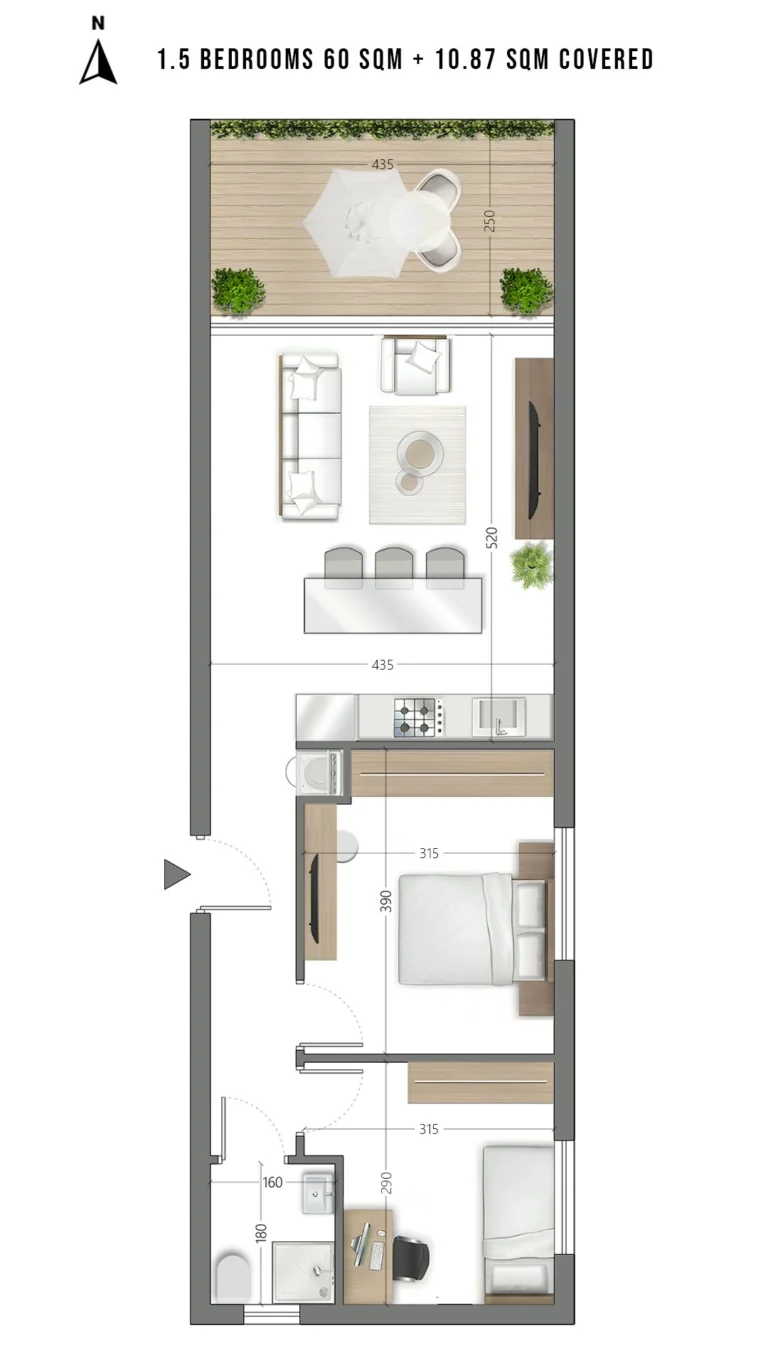 2 Bedroom Apartment for Sale in Limassol – Mesa Geitonia
