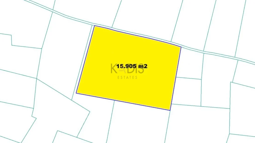 15,905m² Plot for Sale in Frenaros, Famagusta District