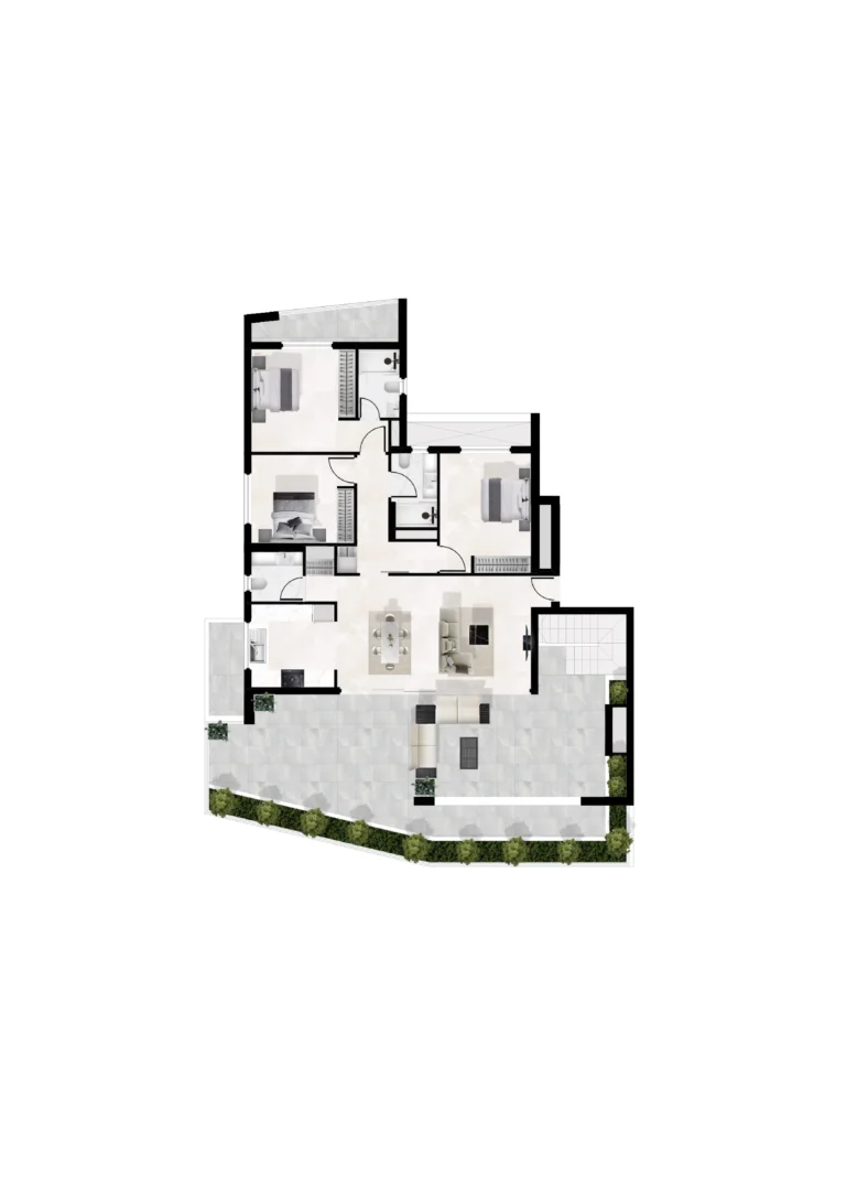 3 Bedroom Apartment for Sale in Larnaca District