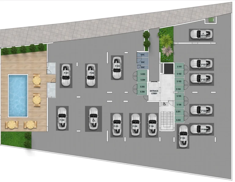 2 Bedroom Apartment for Sale in Anglisides, Larnaca District