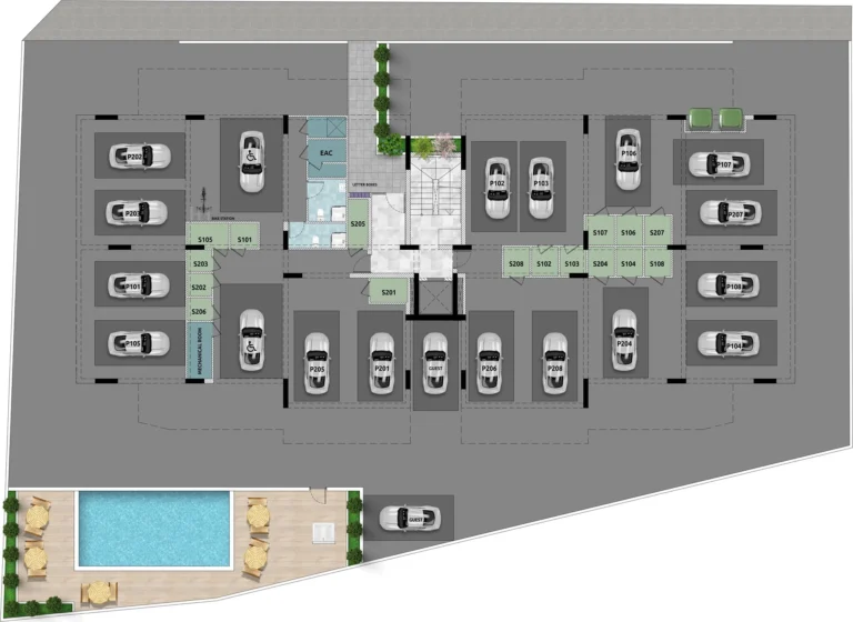 2 Bedroom Apartment for Sale in Oroklini, Larnaca District