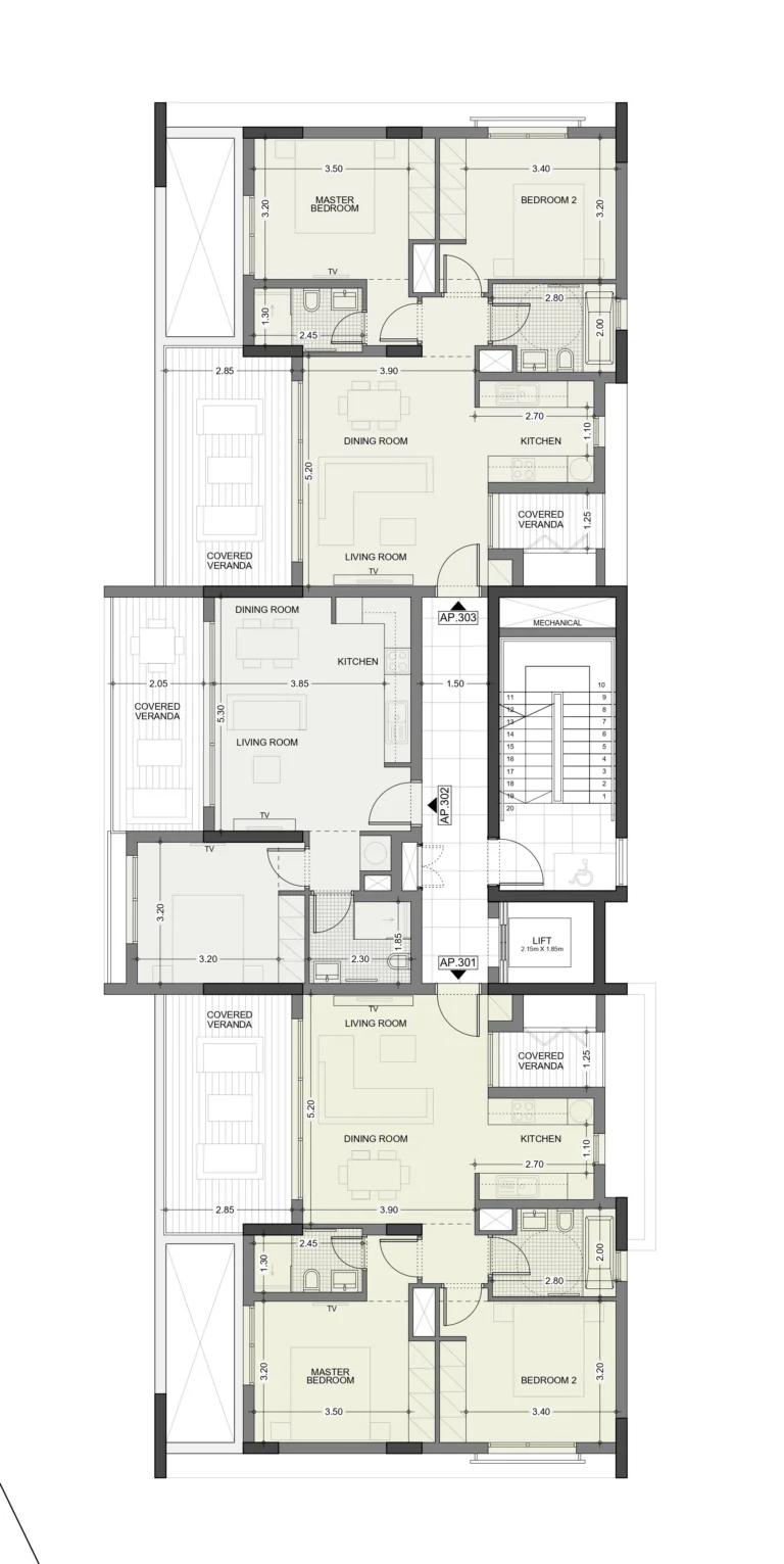 1 Bedroom Apartment for Sale in Potamos Germasogeias, Limassol District