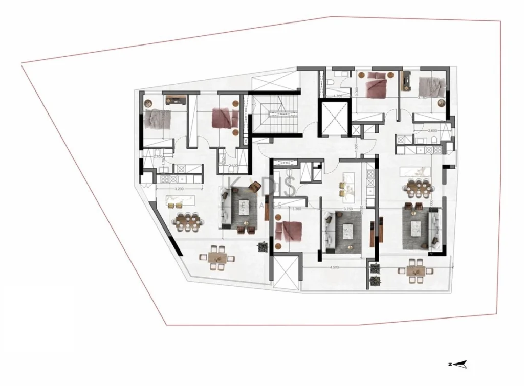 1 Bedroom Apartment for Sale in Nicosia District