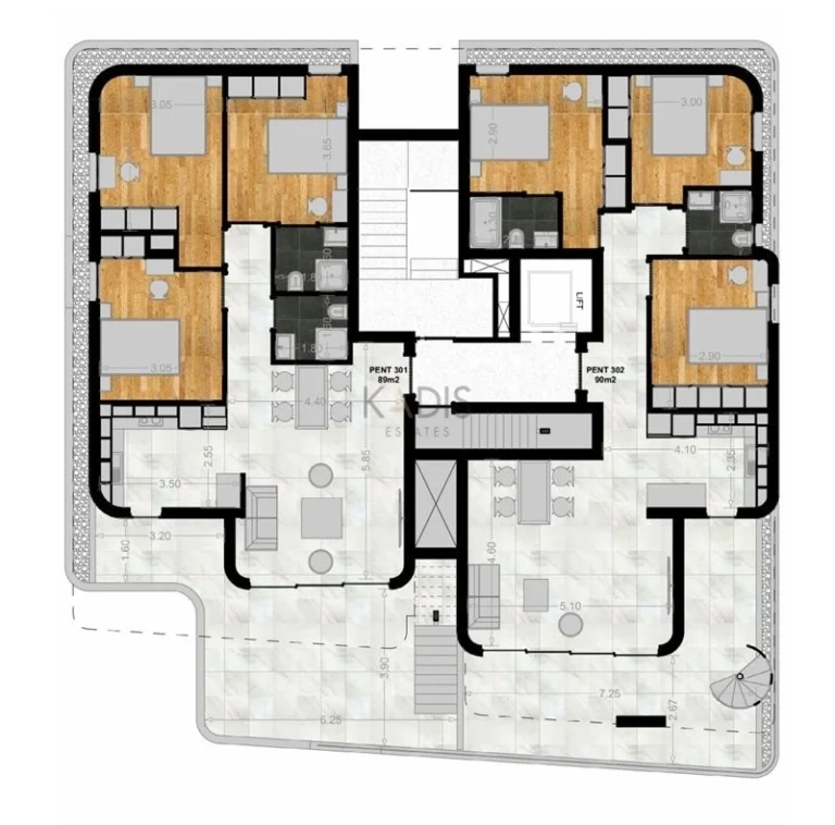 2 Bedroom Apartment for Sale in Limassol – Zakaki