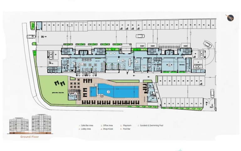 54m² Apartment for Sale in Tombs Of the Kings, Paphos District