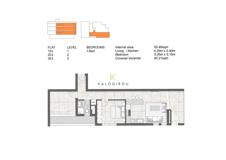 2 Bedroom Apartment for Sale in Larnaca District