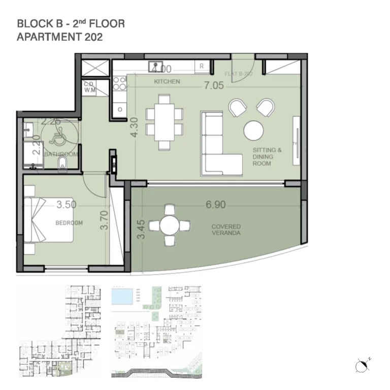 1 Bedroom Apartment for Sale in Kato Paphos