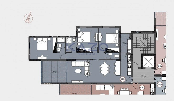 3 Bedroom Apartment for Sale in Limassol – Agios Athanasios