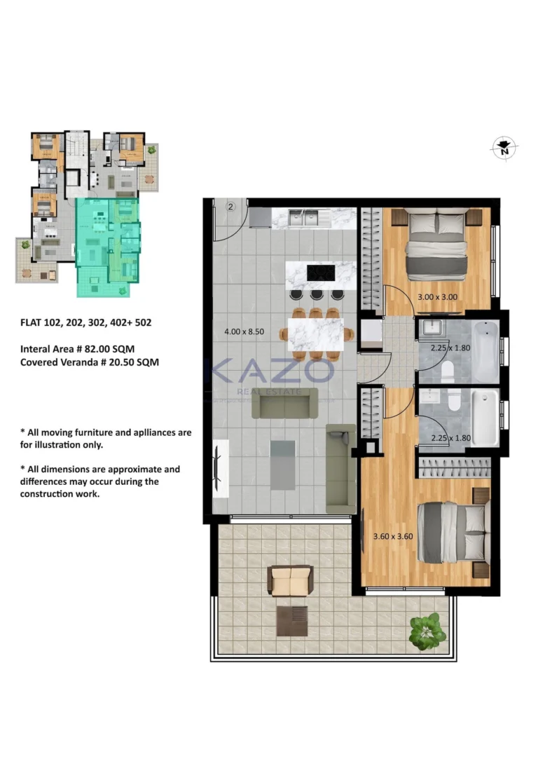 2 Bedroom Apartment for Sale in Limassol District