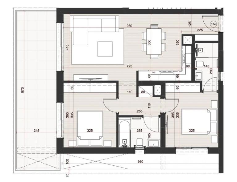 2 Bedroom Apartment for Sale in Limassol – Mesa Geitonia