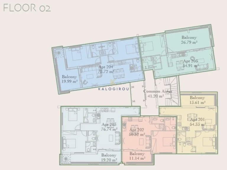2 Bedroom Apartment for Sale in Livadia Larnakas, Larnaca District