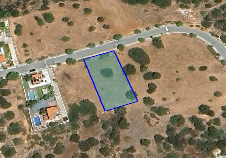 1,247m² Plot for Sale in Kouklia, Paphos District