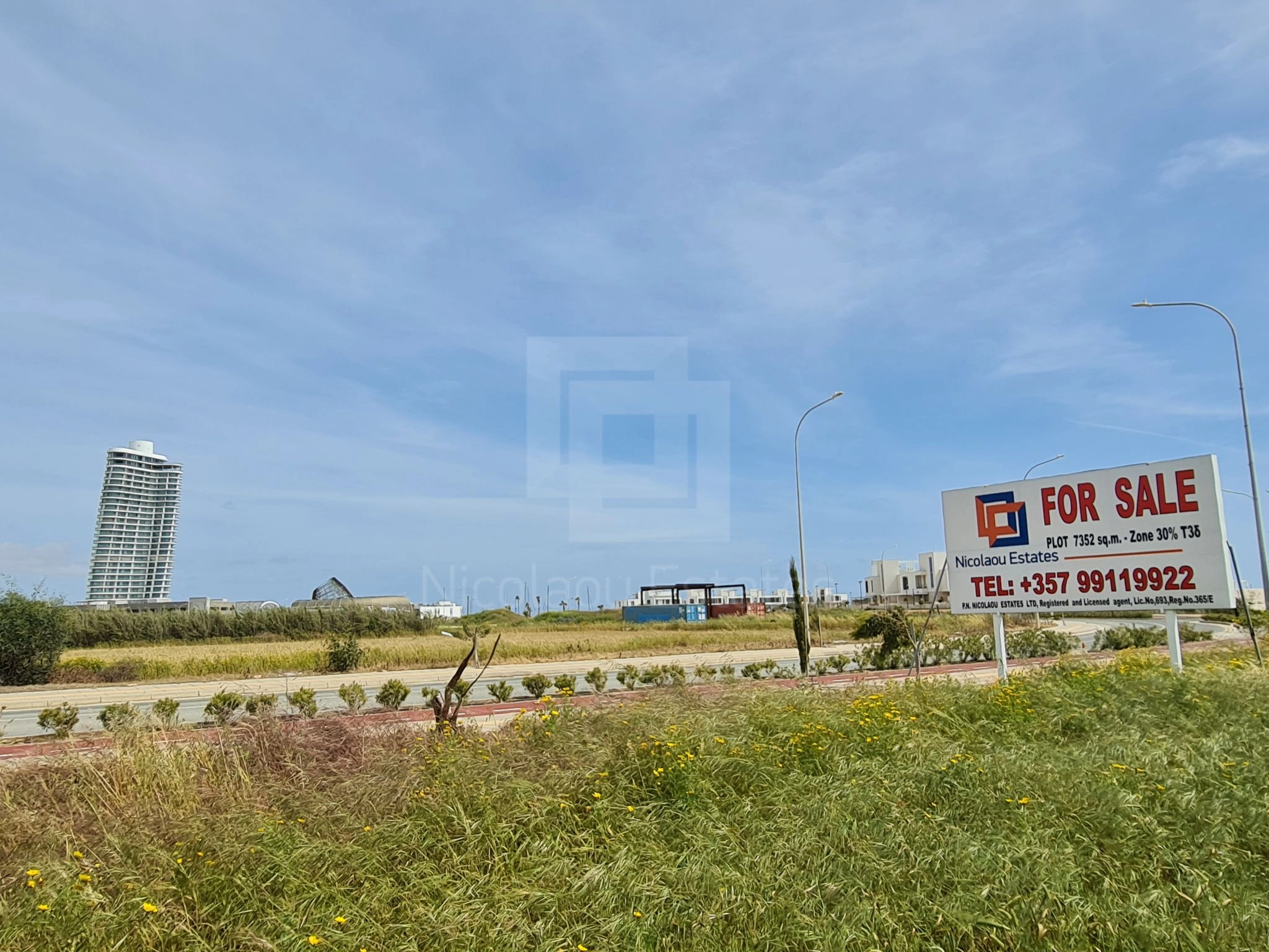 7,352m² Plot for Sale in Famagusta – Agia Napa