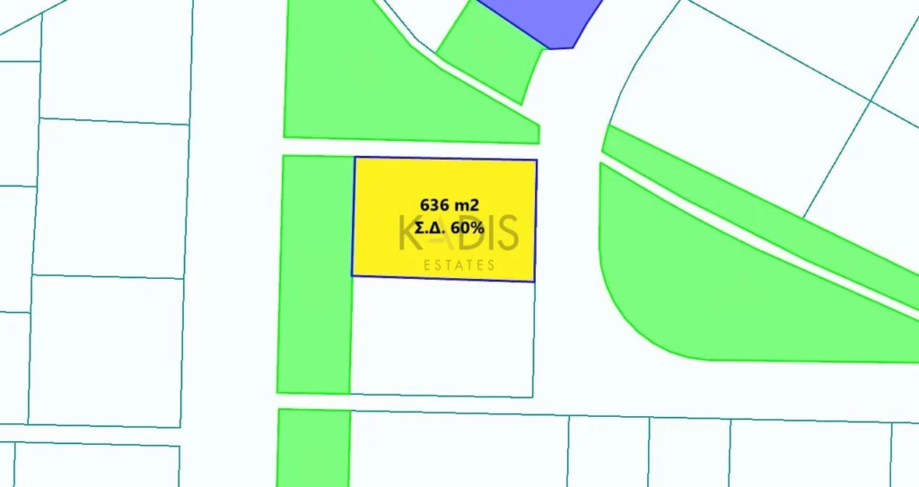 636m² Plot for Sale in Strovolos, Nicosia District