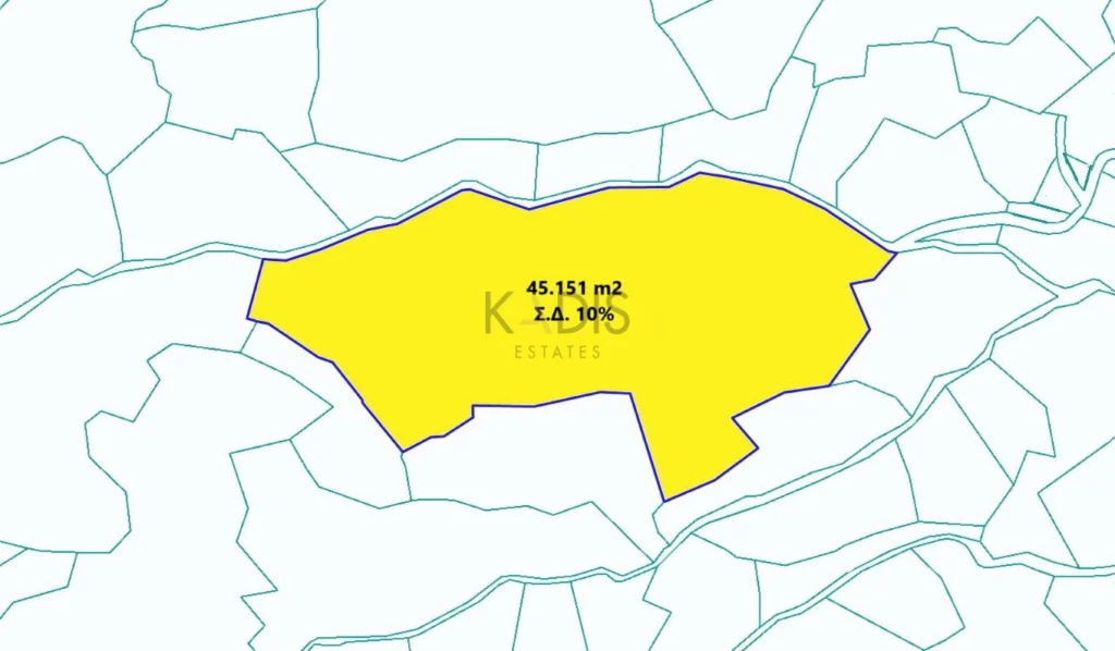45,151m² Plot for Sale in Mathikoloni, Limassol District