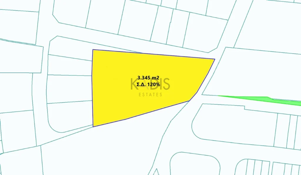 3,345m² Plot for Sale in Agios Dometios, Nicosia District