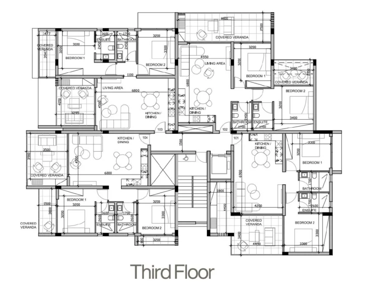 2 Bedroom Apartment for Sale in Paphos – Agios Theodoros