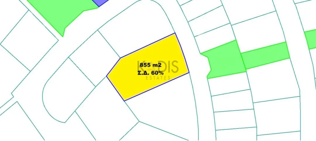 855m² Plot for Sale in Agrokipia, Nicosia District