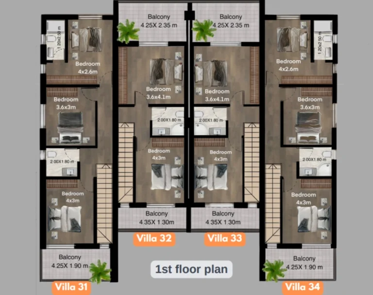 2 Bedroom House for Sale in Dromolaxia, Larnaca District