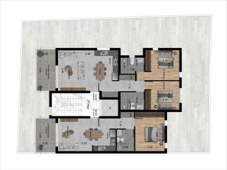 2 Bedroom Apartment for Sale in Livadia Larnakas, Larnaca District