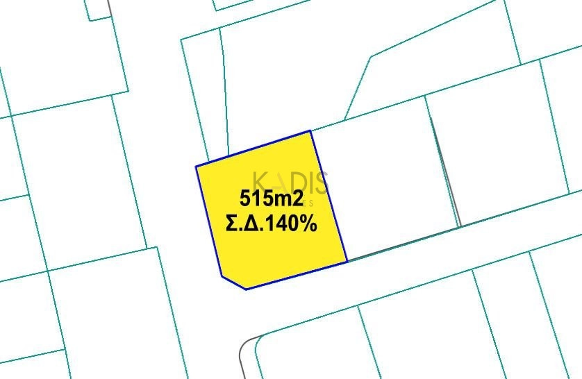 515m² Plot for Sale in Limassol – Kapsalos