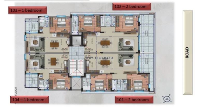 2 Bedroom Apartment for Sale in Oroklini, Larnaca District