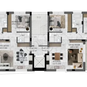 2 Bedroom Apartment for Sale in Limassol – Agios Athanasios