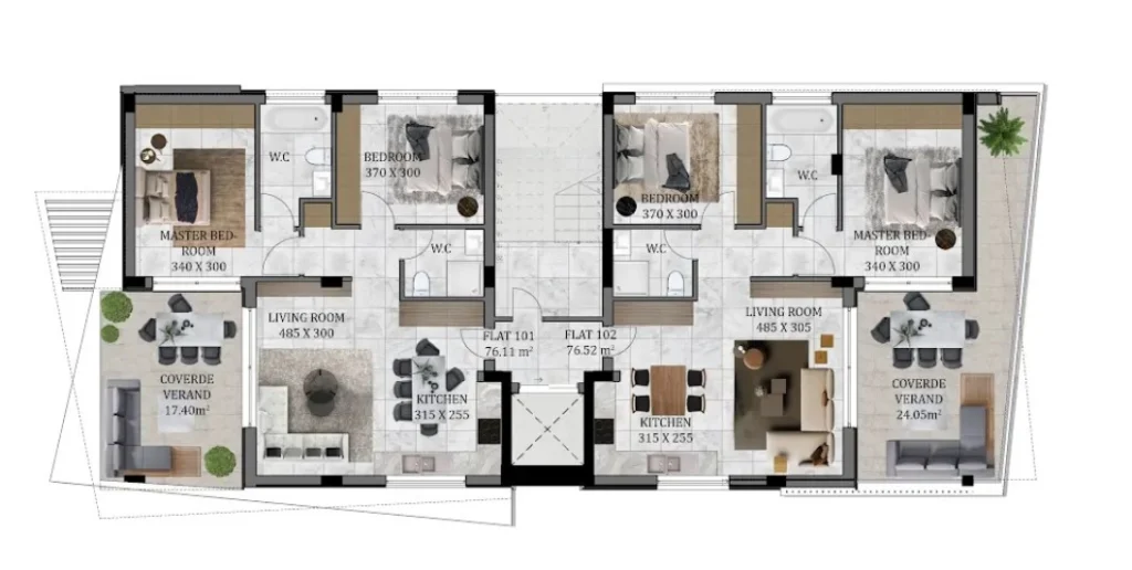 2 Bedroom Apartment for Sale in Limassol – Agios Athanasios