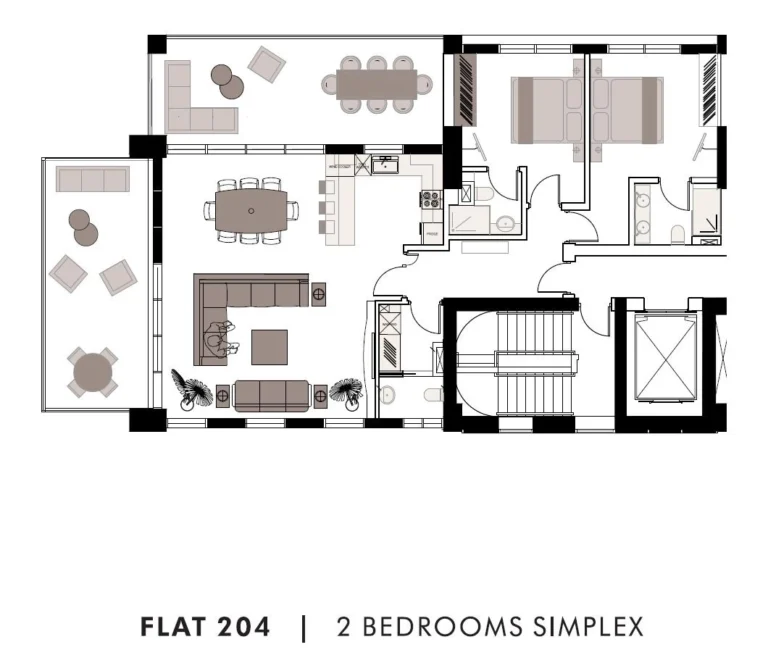 2 Bedroom Apartment for Sale in Limassol – Agios Nektarios